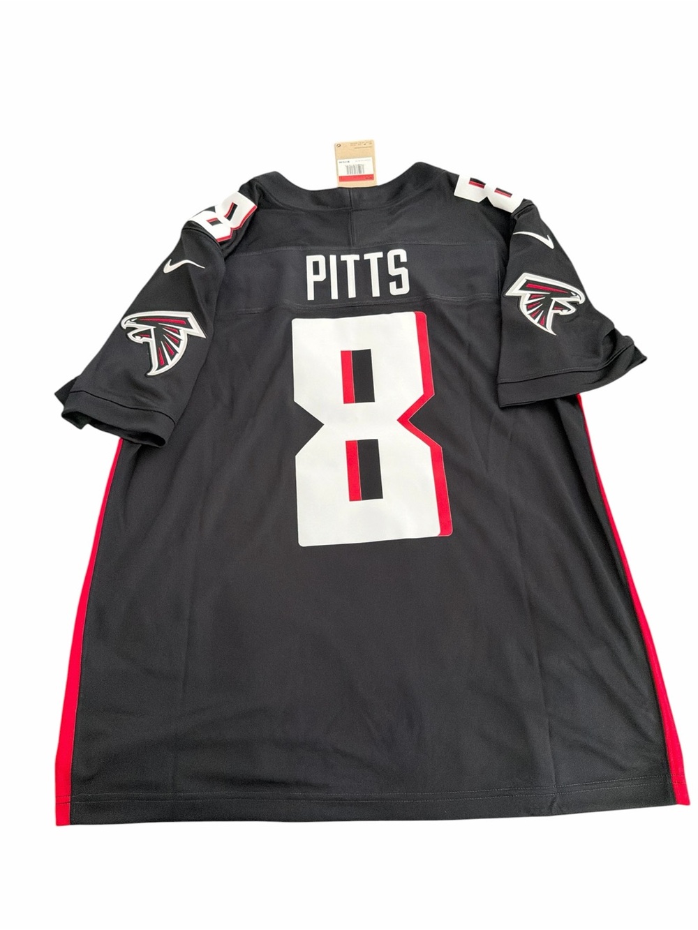 NWT Kyle Pitts Atlanta Falcons Nike Vapor F.U.S.E. Limited Jersey Black Size Lrg